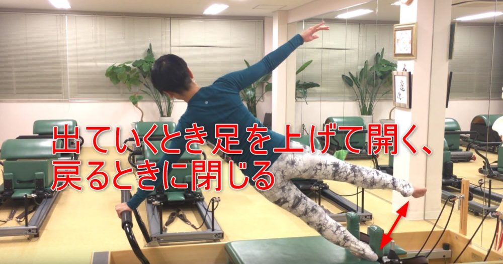 73-07_出ていくとき足を上げて開く、戻るときに閉じる